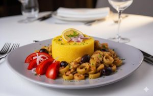 Praz cu măsline si smântână