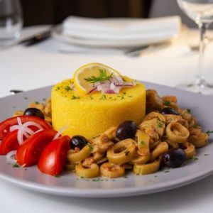 Praz cu măsline si smântână