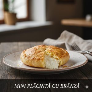 Mini placinta cu branza