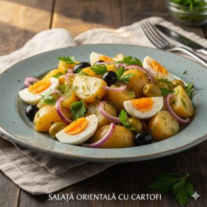 Salată Orientală cu Cartofi