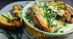 Supa frantuzeasca de praz cu cartofi si smantana