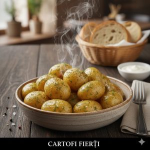 Cartofi Fierți